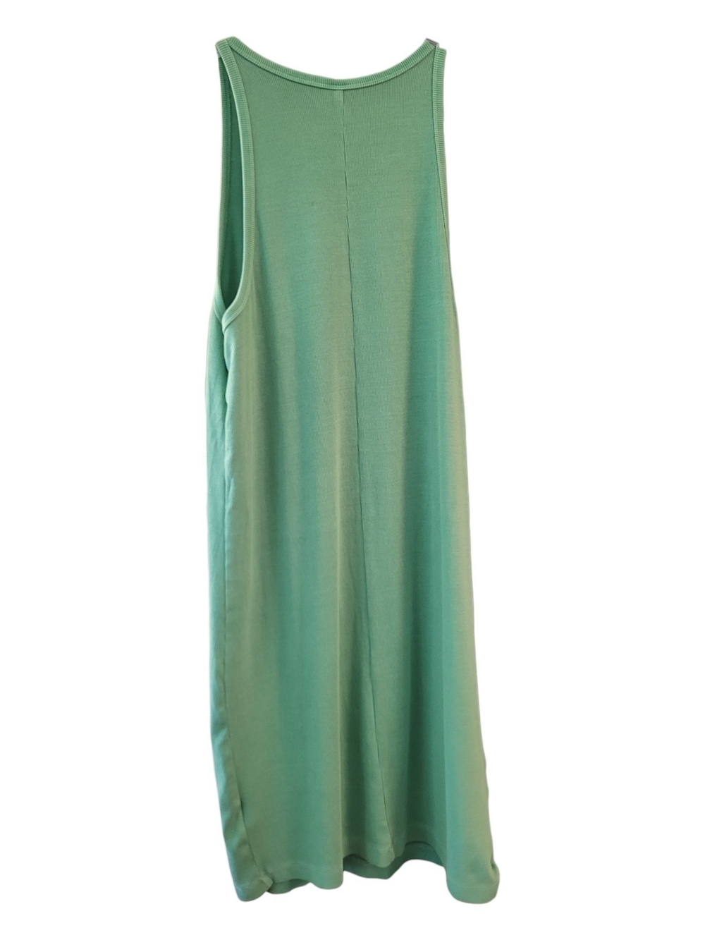 NWOT Old Navy Green Fitted Sleeveless Ribbed Tank Dress - Size XL - Picture 2 of 4